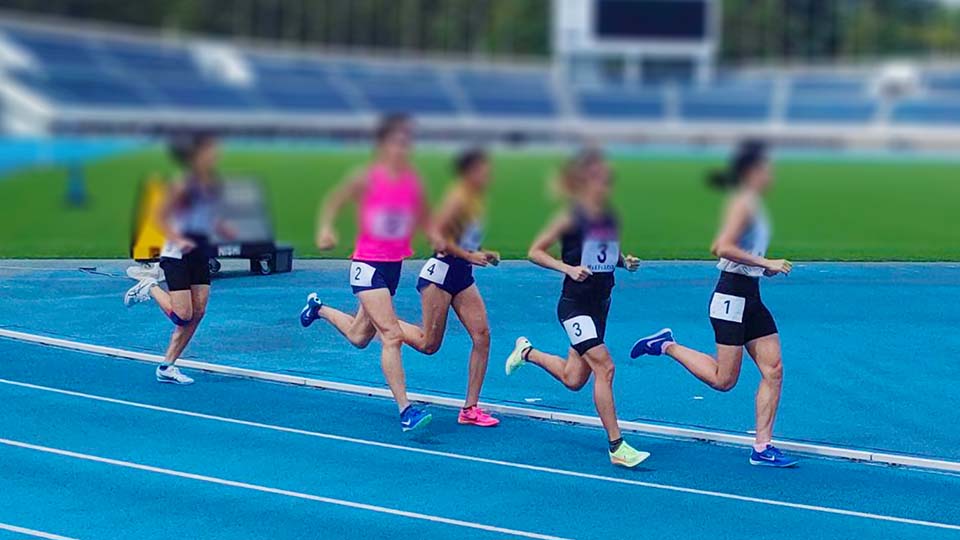 1500m5分切り レースの風景