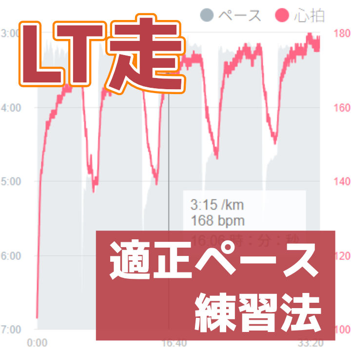 LT走(閾値走)とは？目的、適正ペース(PB別)、練習法を紹介