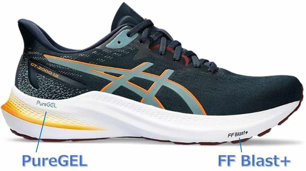 【Asics】GT-2000 12 レビュー│安定機能を見直したスタビリティモデル – Unattached Runner