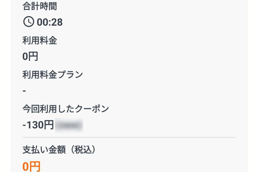 ハローサイクリング 利用履歴