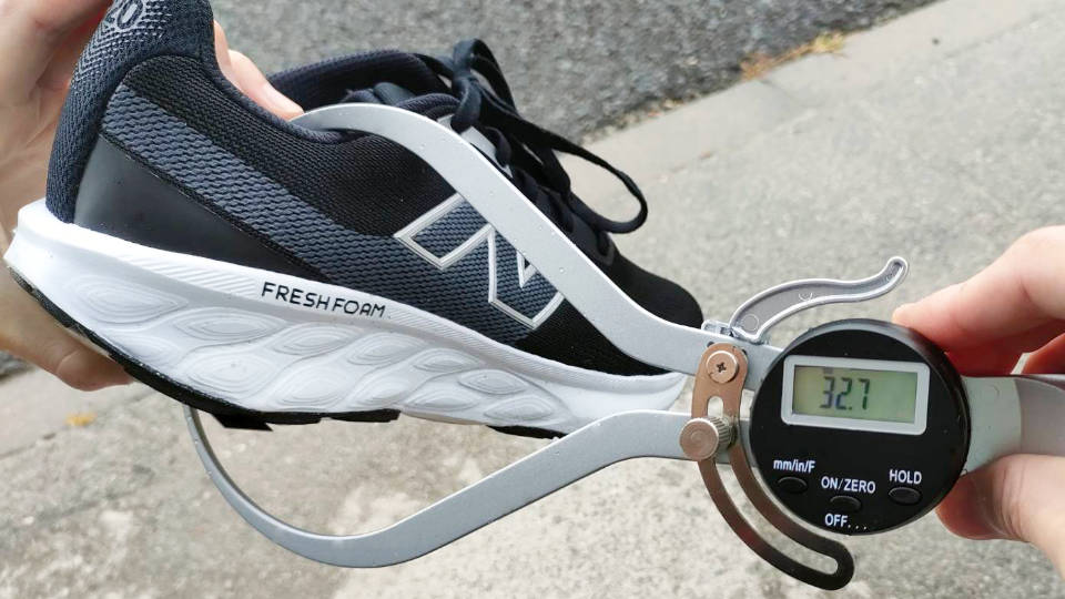 Fresh Foam 520 v9 厚さ測定