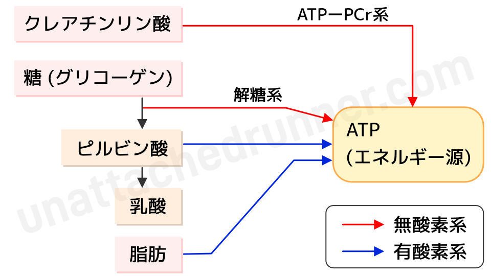 エネルギーシステムのフローチャート