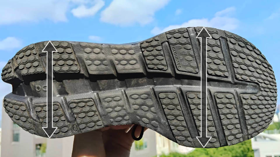 クラウドランナー3 アウトソール